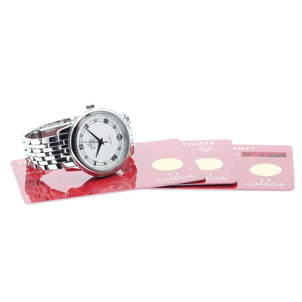 OMEGA De Ville Prestige 424.10.33.20.52.002 6P diamond Quartz Ladies - Picture 4 of 12
